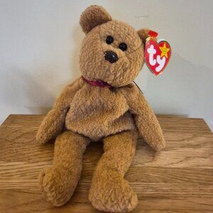Ty Beanie Baby--Curly